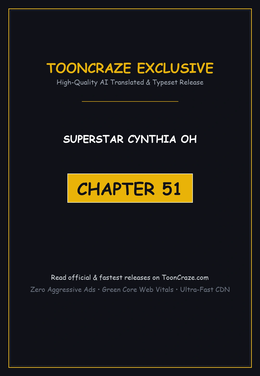 Superstar Cynthia Oh Chapter 51 - Page 1