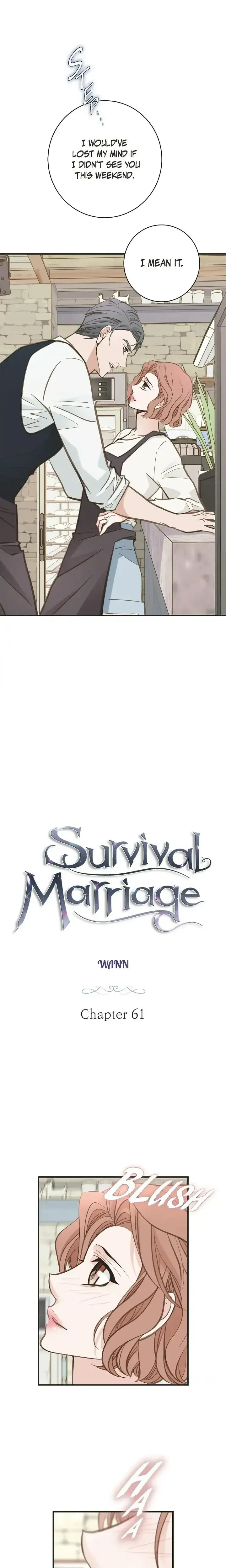 Survival Marriage Chapter 61 - Page 1