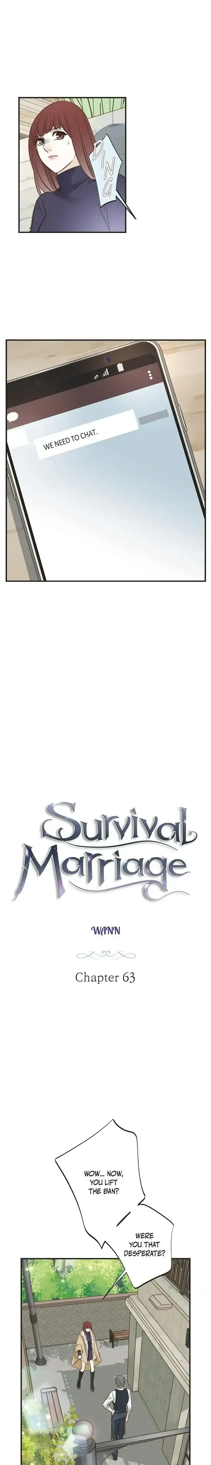 Survival Marriage Chapter 63 - Page 1