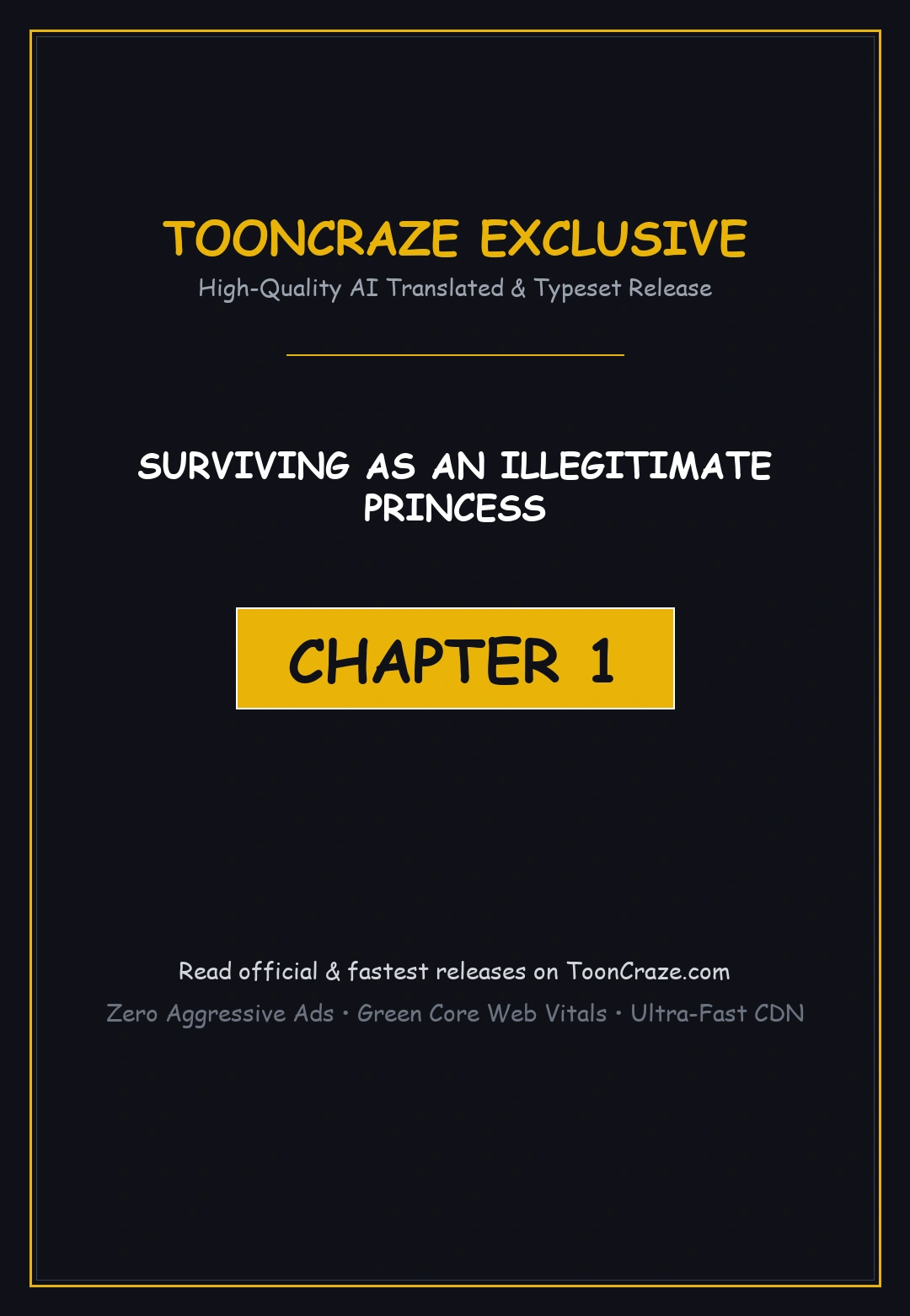 Surviving As An Illegitimate Princess Chapter 1 - Page 1
