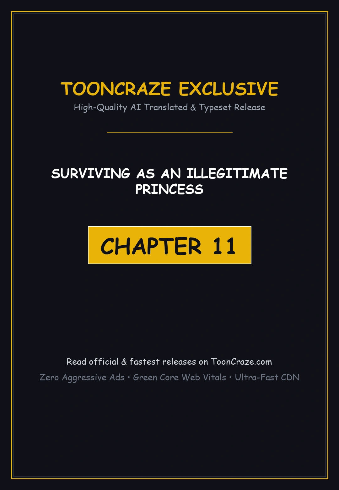 Surviving As An Illegitimate Princess Chapter 11 - Page 1