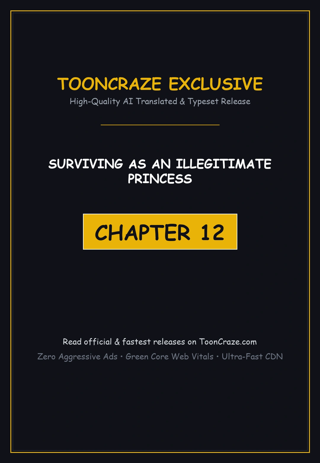 Surviving As An Illegitimate Princess Chapter 12 - Page 1