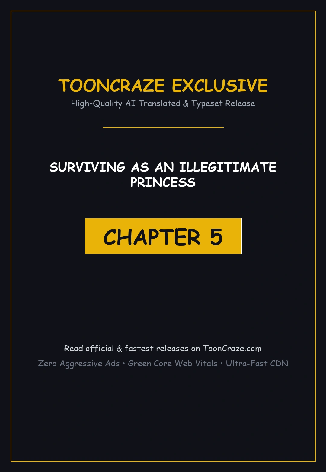 Surviving As An Illegitimate Princess Chapter 5 - Page 1