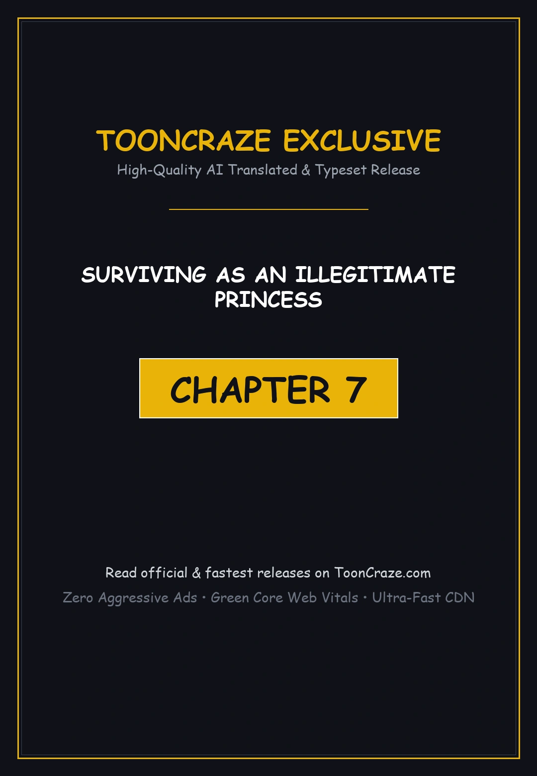 Surviving As An Illegitimate Princess Chapter 7 - Page 1