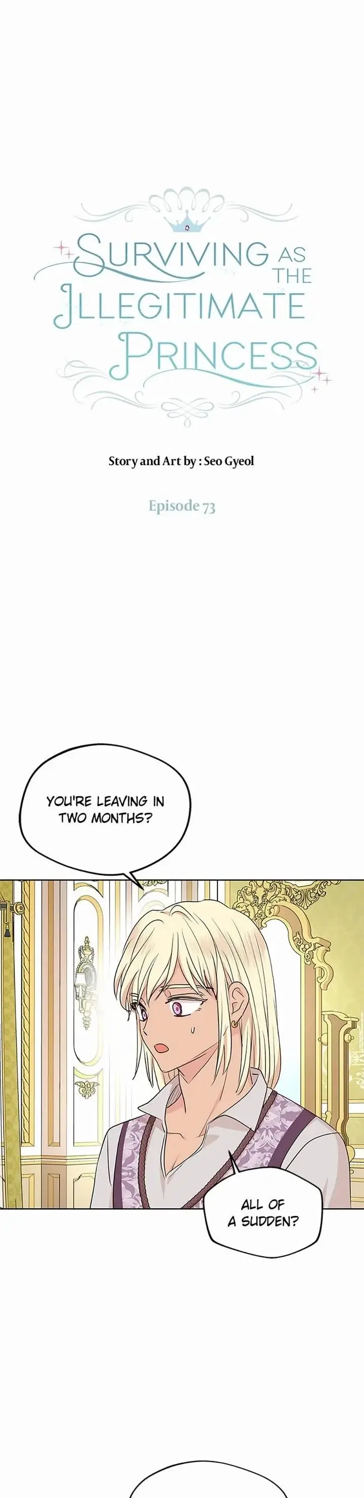 Surviving As An Illegitimate Princess Chapter 73 - Page 19