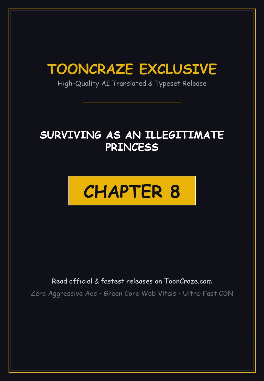 Surviving As An Illegitimate Princess Chapter 8 - Page 1