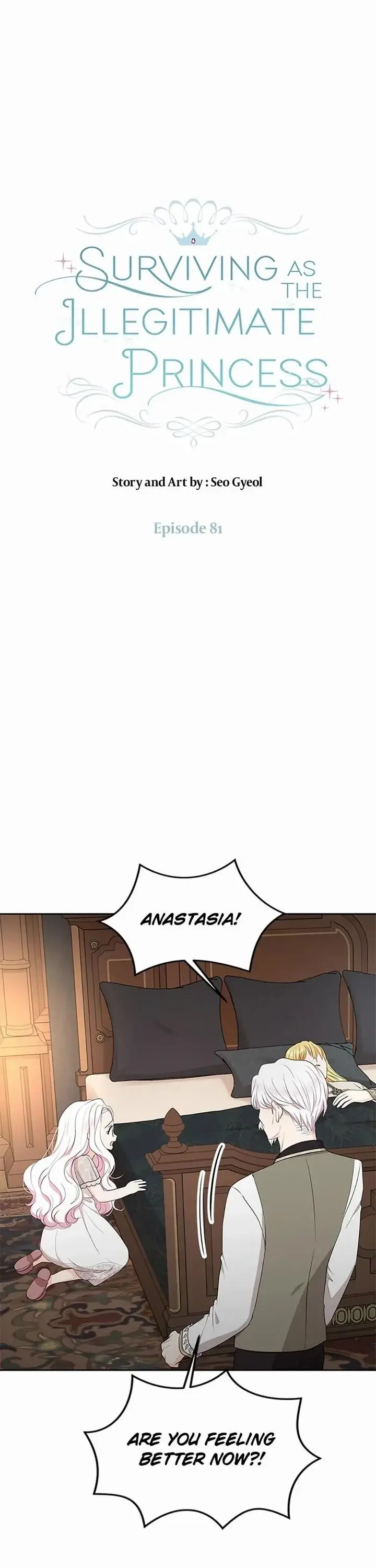 Surviving As An Illegitimate Princess Chapter 81 - Page 1