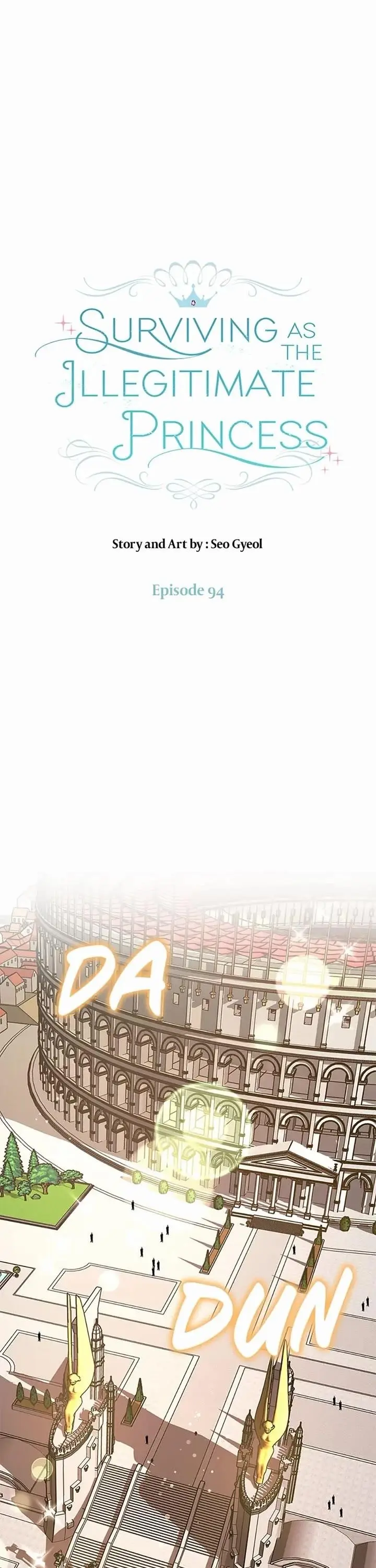 Surviving As An Illegitimate Princess Chapter 94 - Page 1