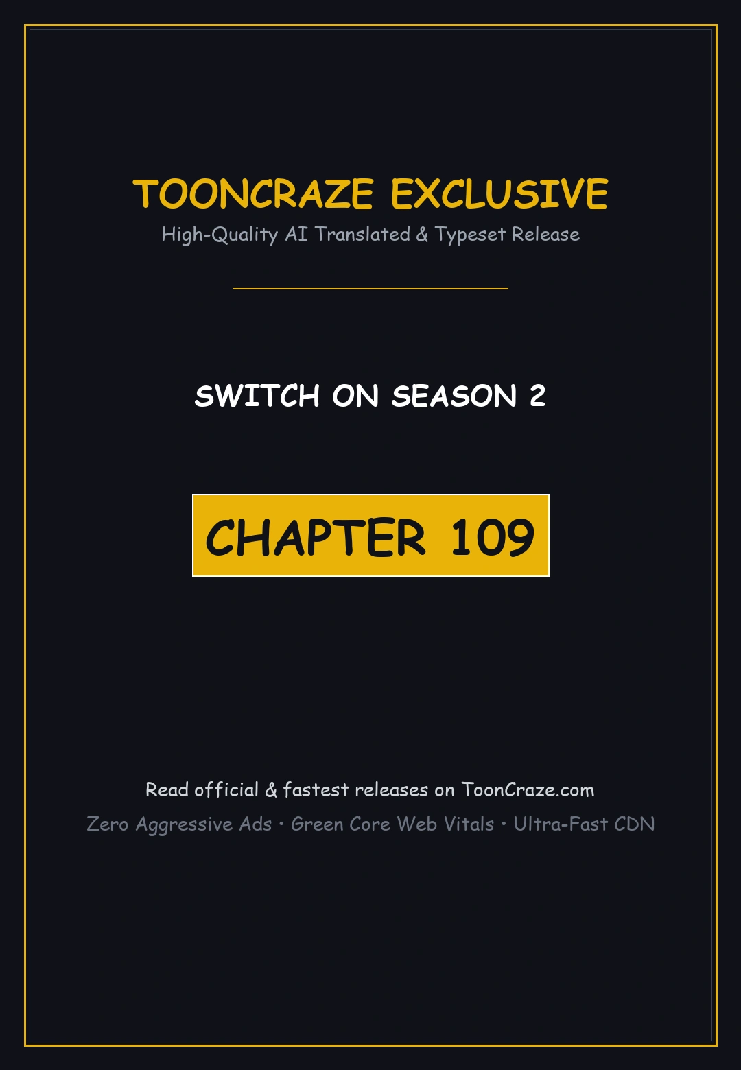 Switch On Season 2 Chapter 109 - Page 1