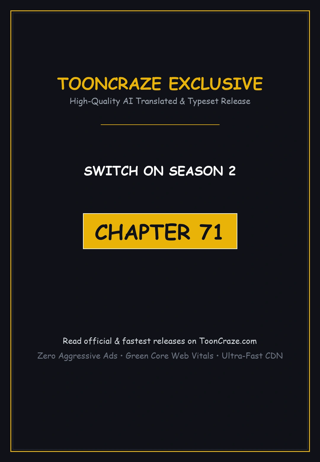 Switch On Season 2 Chapter 71 - Page 1