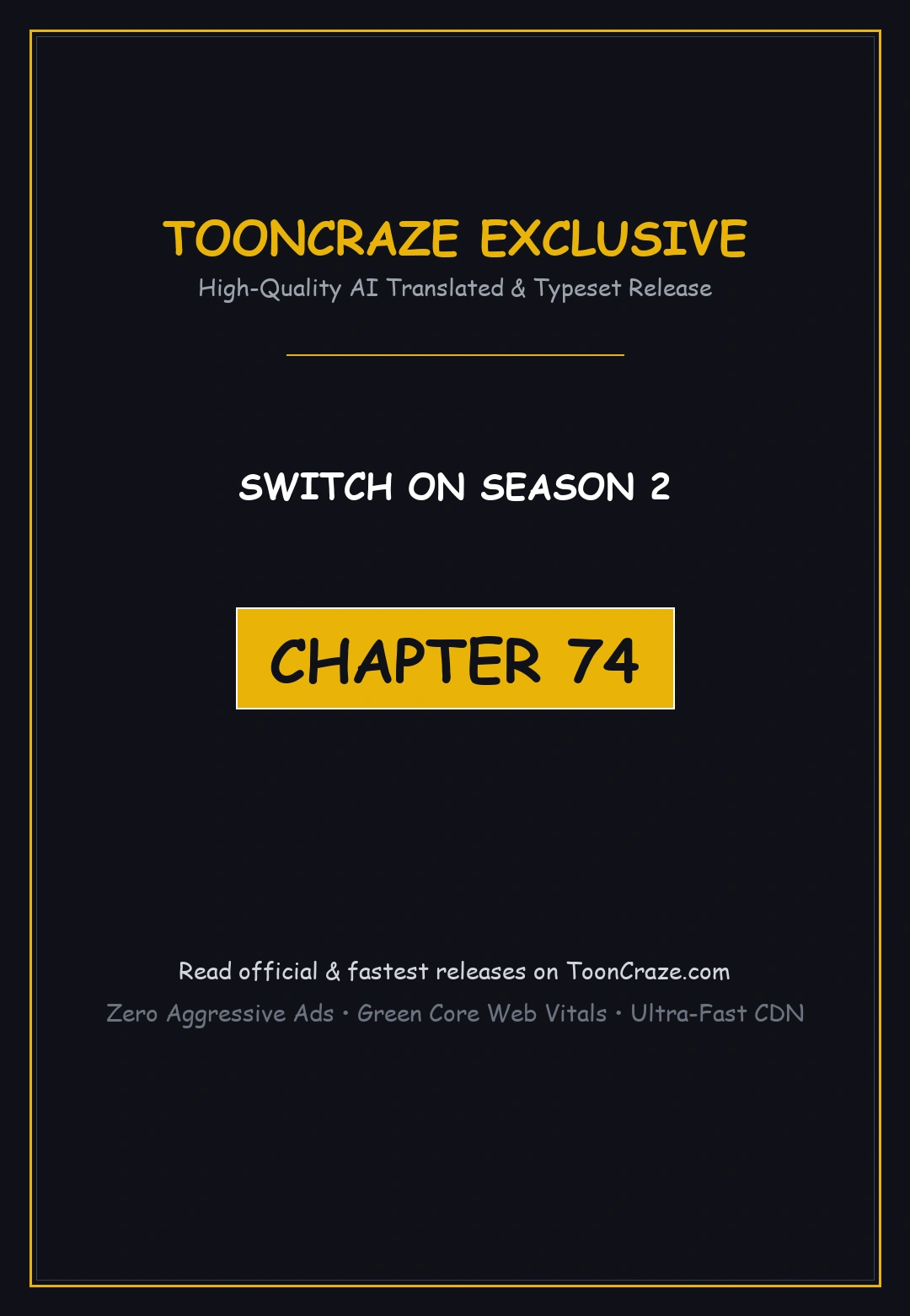 Switch On Season 2 Chapter 74 - Page 1