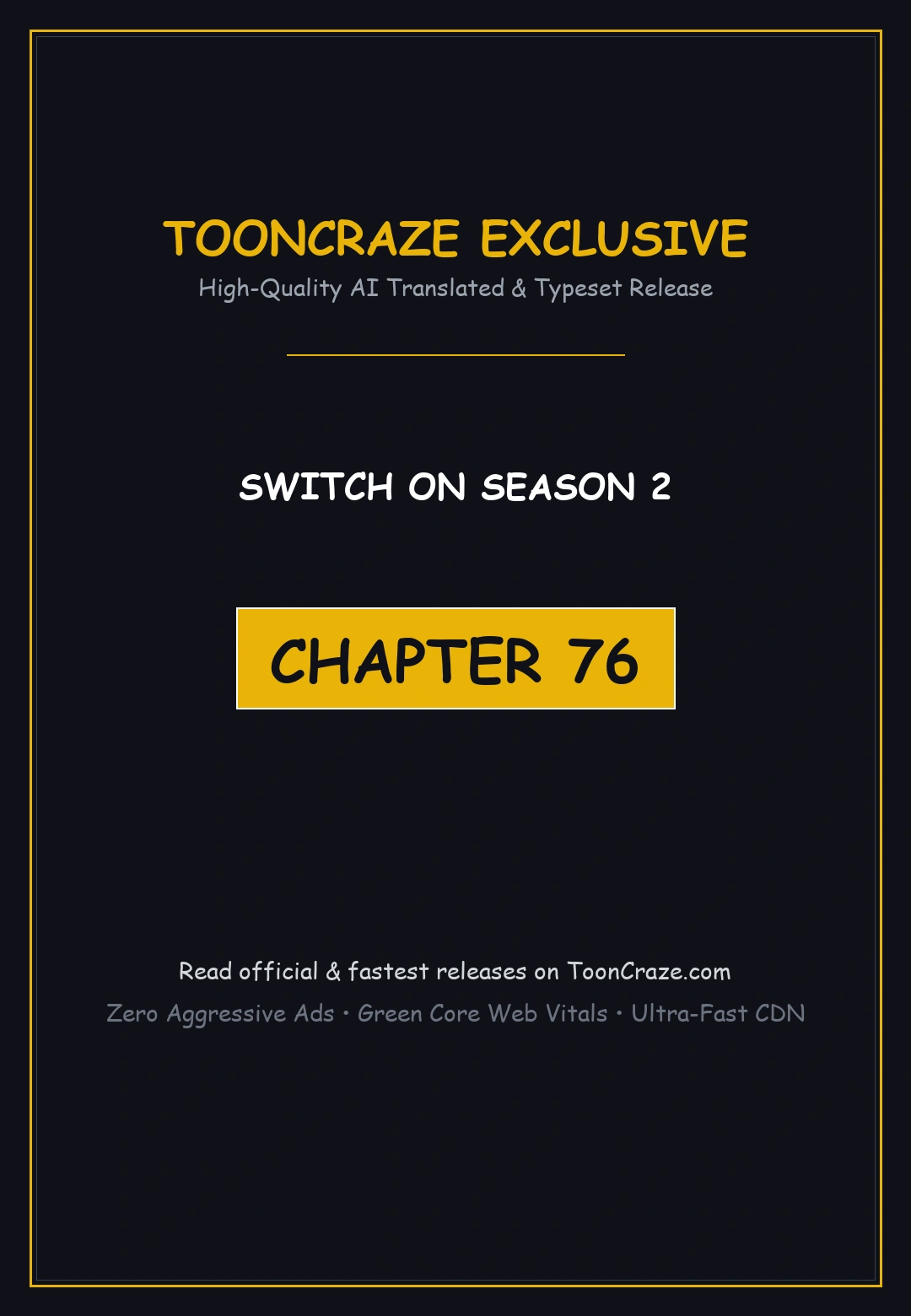 Switch On Season 2 Chapter 76 - Page 1