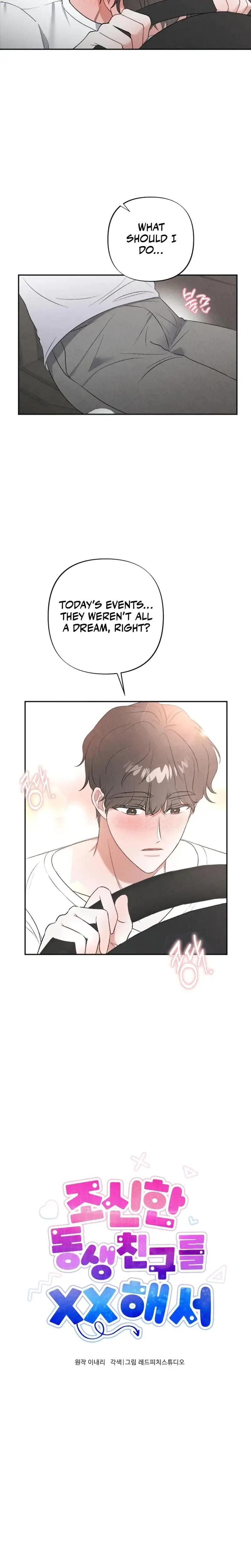 Taking My Demure Younger Brother Friends Dick Chapter 7 - Page 12