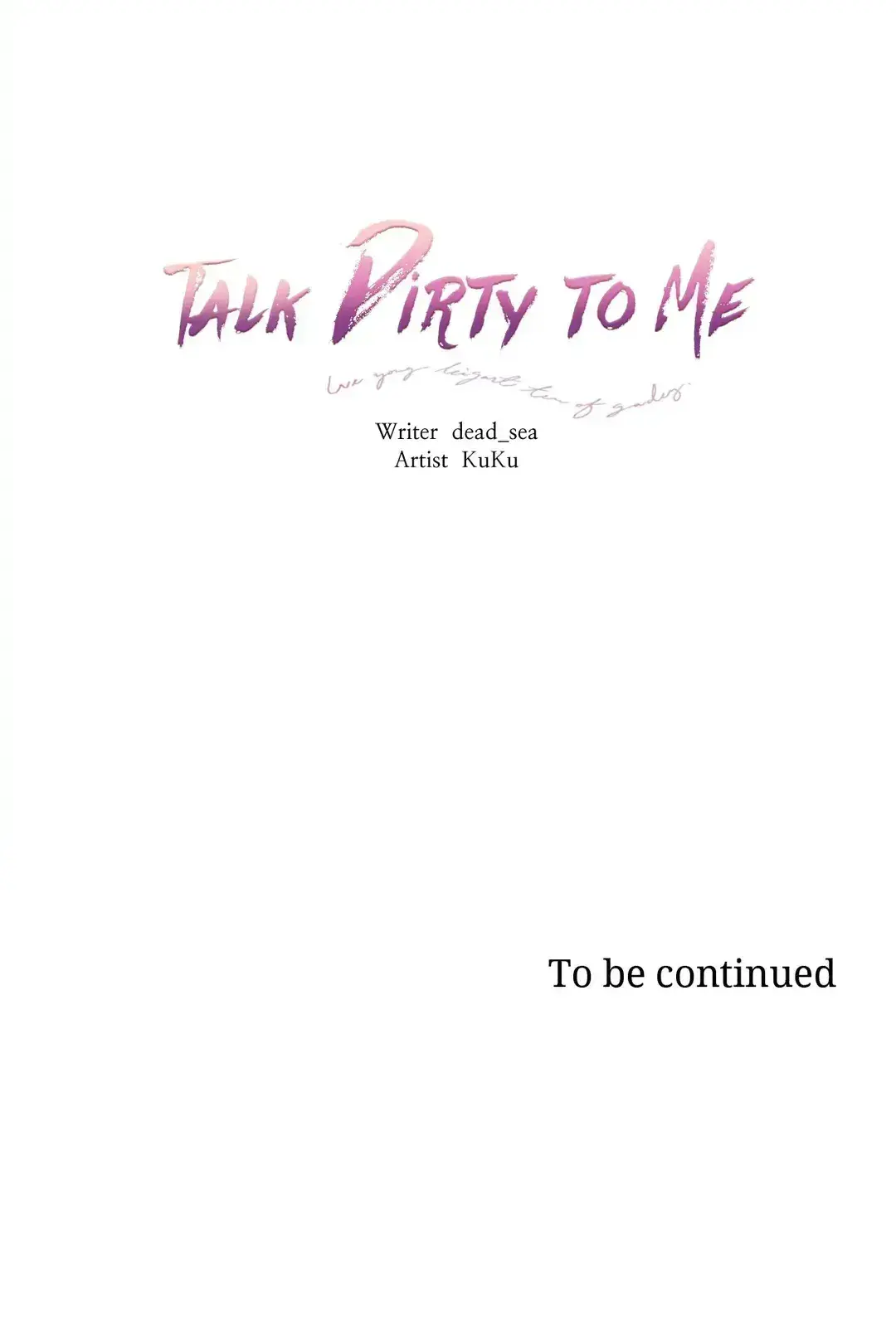 Talk Dirty To Me Chapter 12 - Page 25