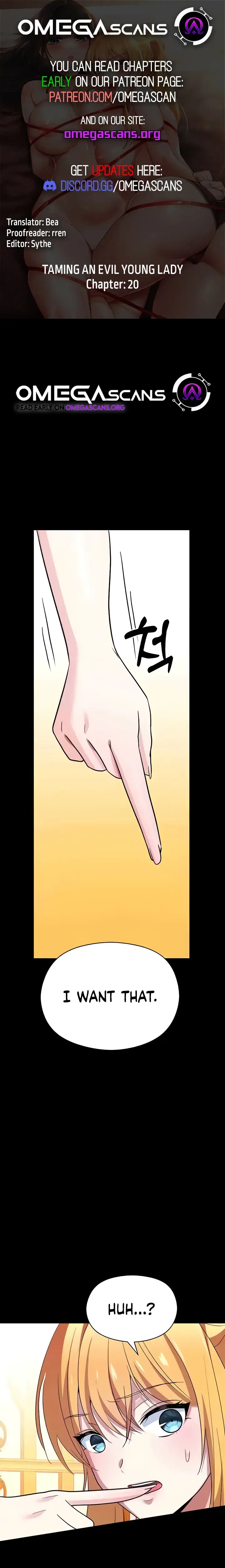 Taming An Evil Young Lady Chapter 20 - Page 1