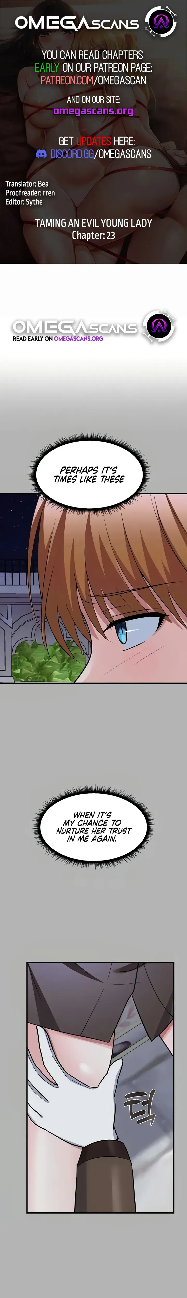 Taming An Evil Young Lady Chapter 23 - Page 1