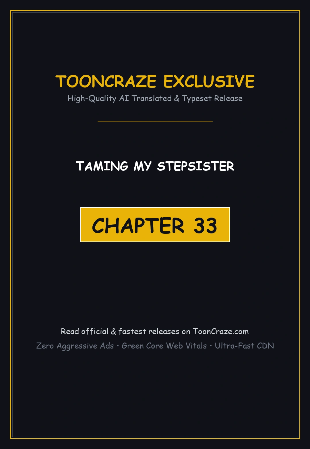 Taming My Stepsister Chapter 33 - Page 1