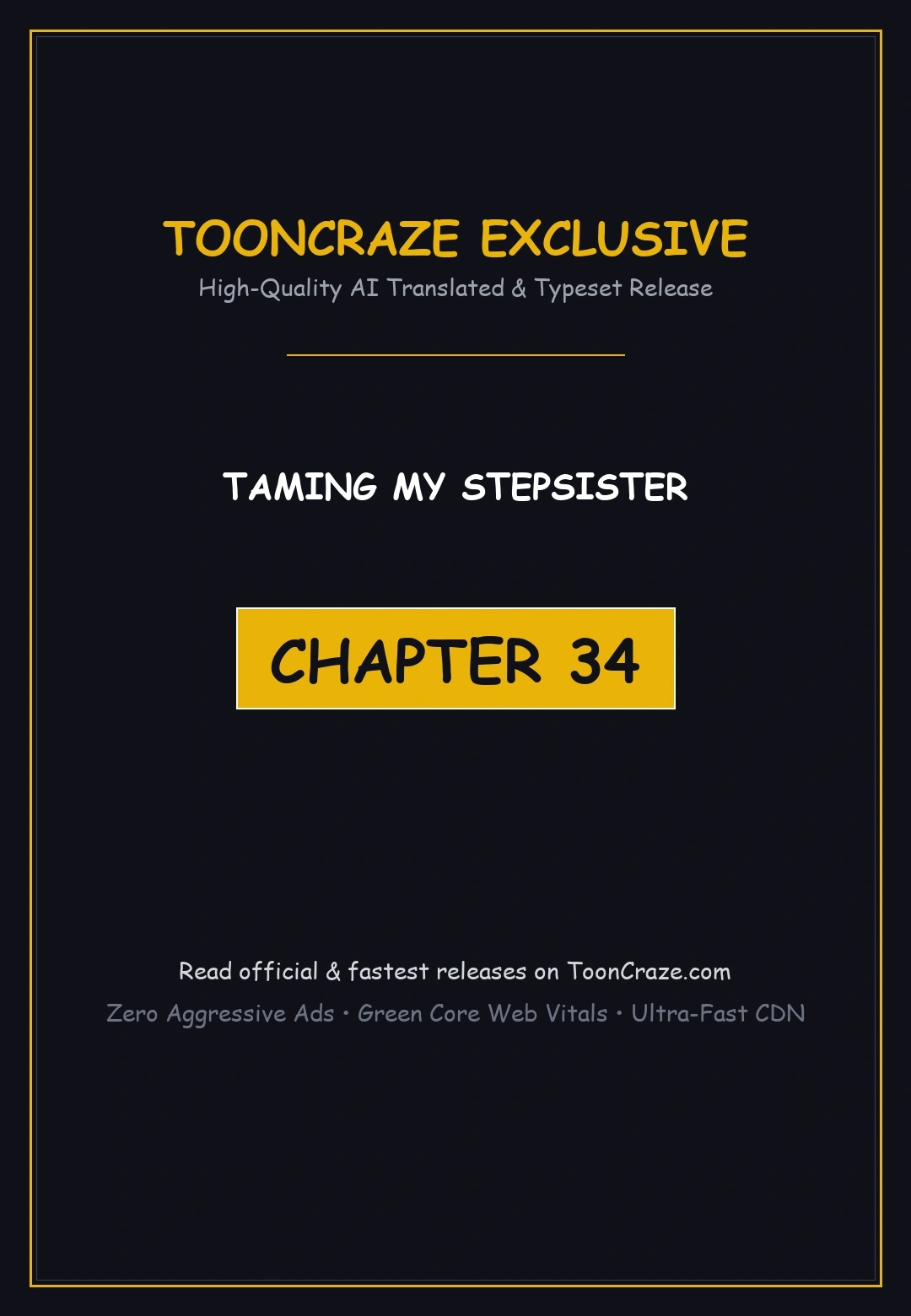 Taming My Stepsister Chapter 34 - Page 1