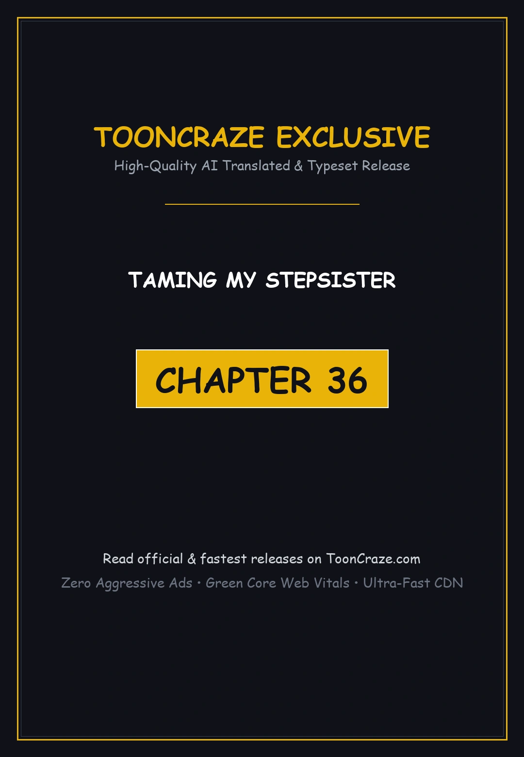 Taming My Stepsister Chapter 36 - Page 1