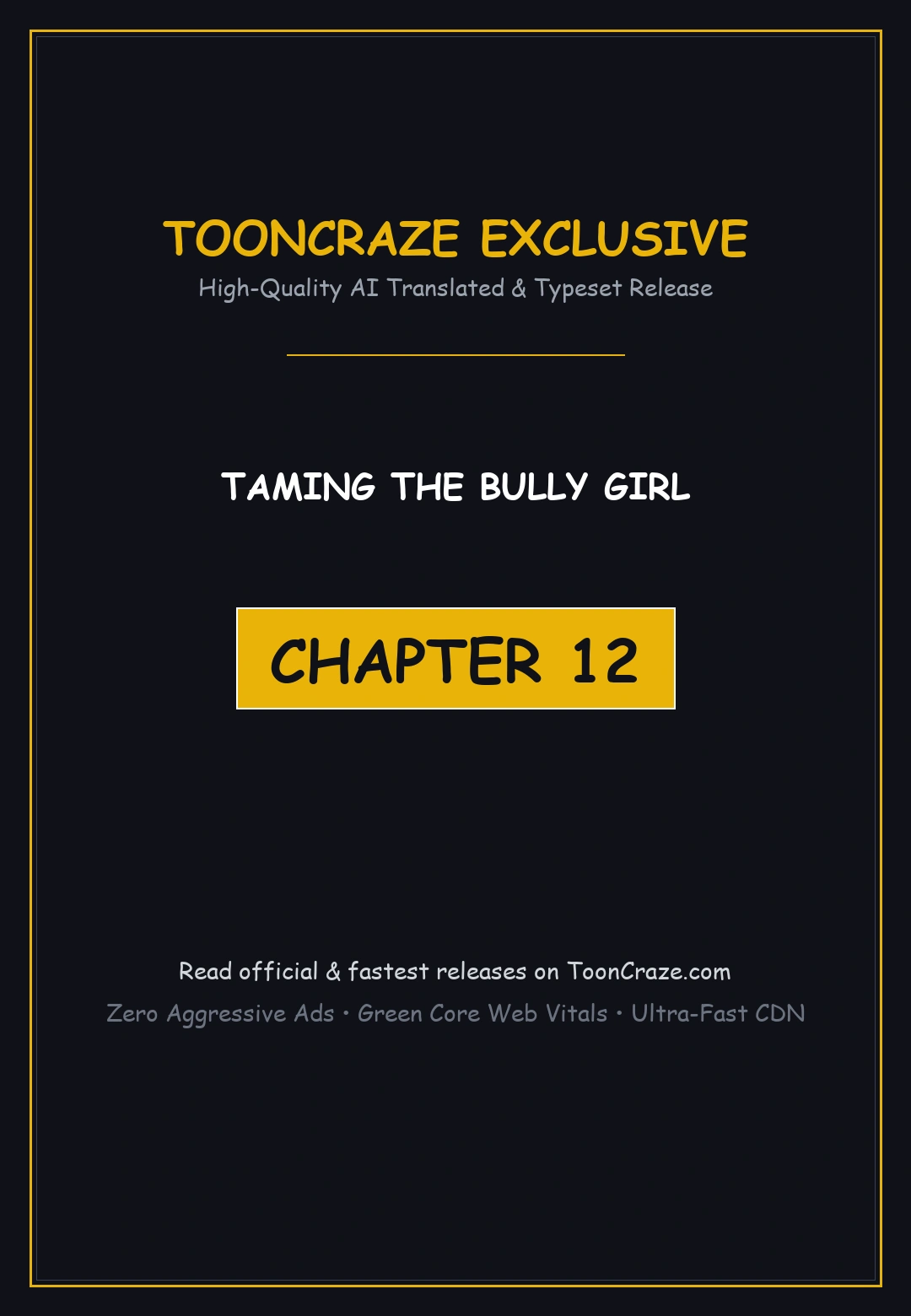 Taming The Bully Girl Chapter 12 - Page 1