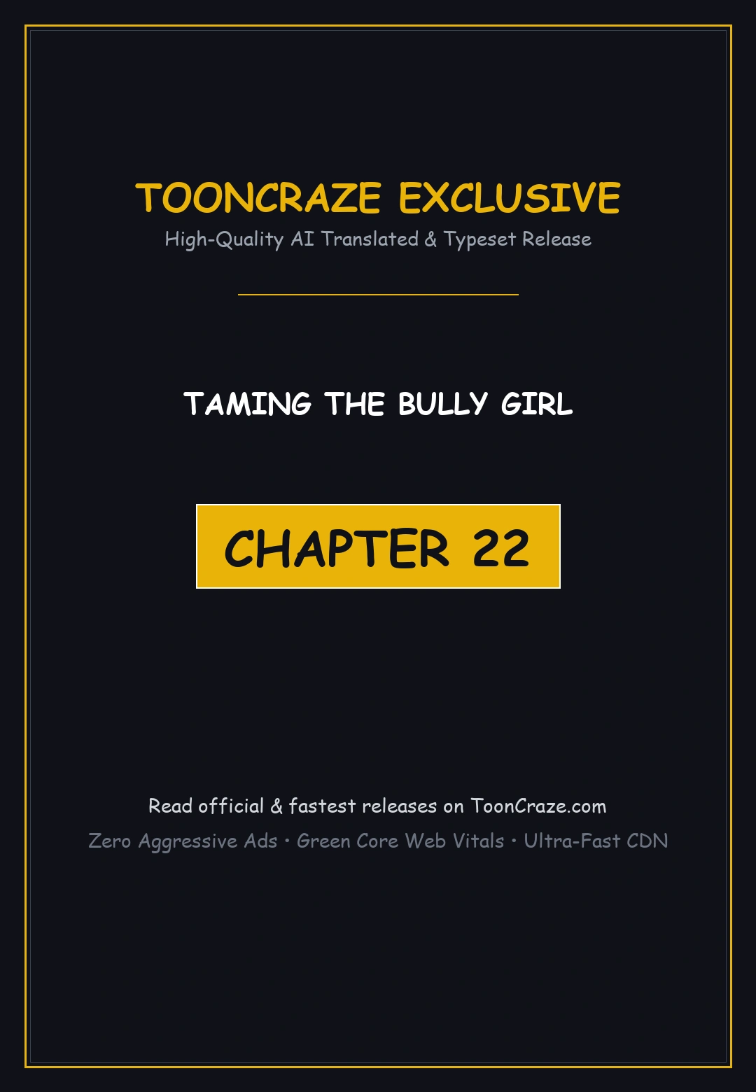 Taming The Bully Girl Chapter 22 - Page 1