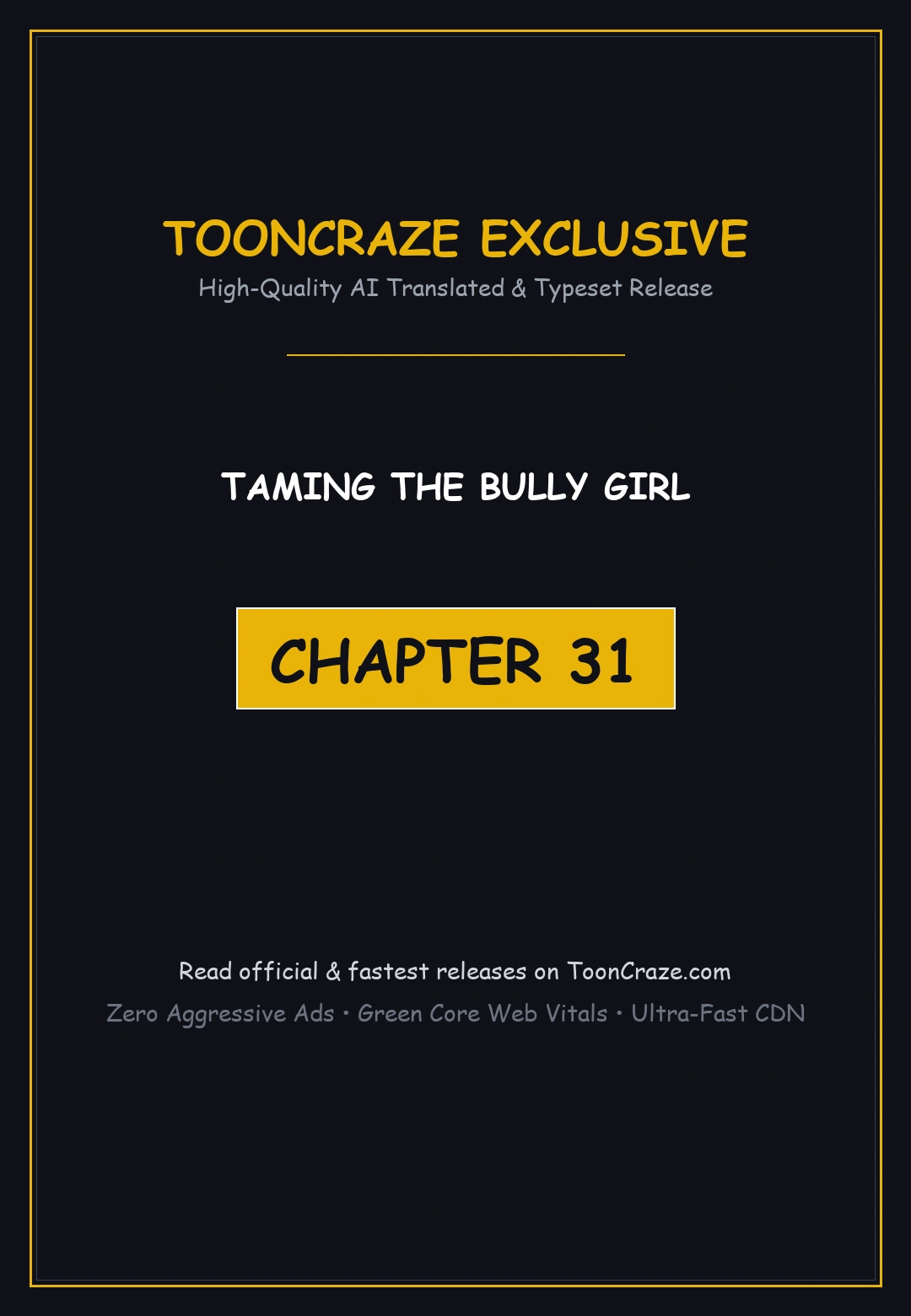 Taming The Bully Girl Chapter 31 - Page 1