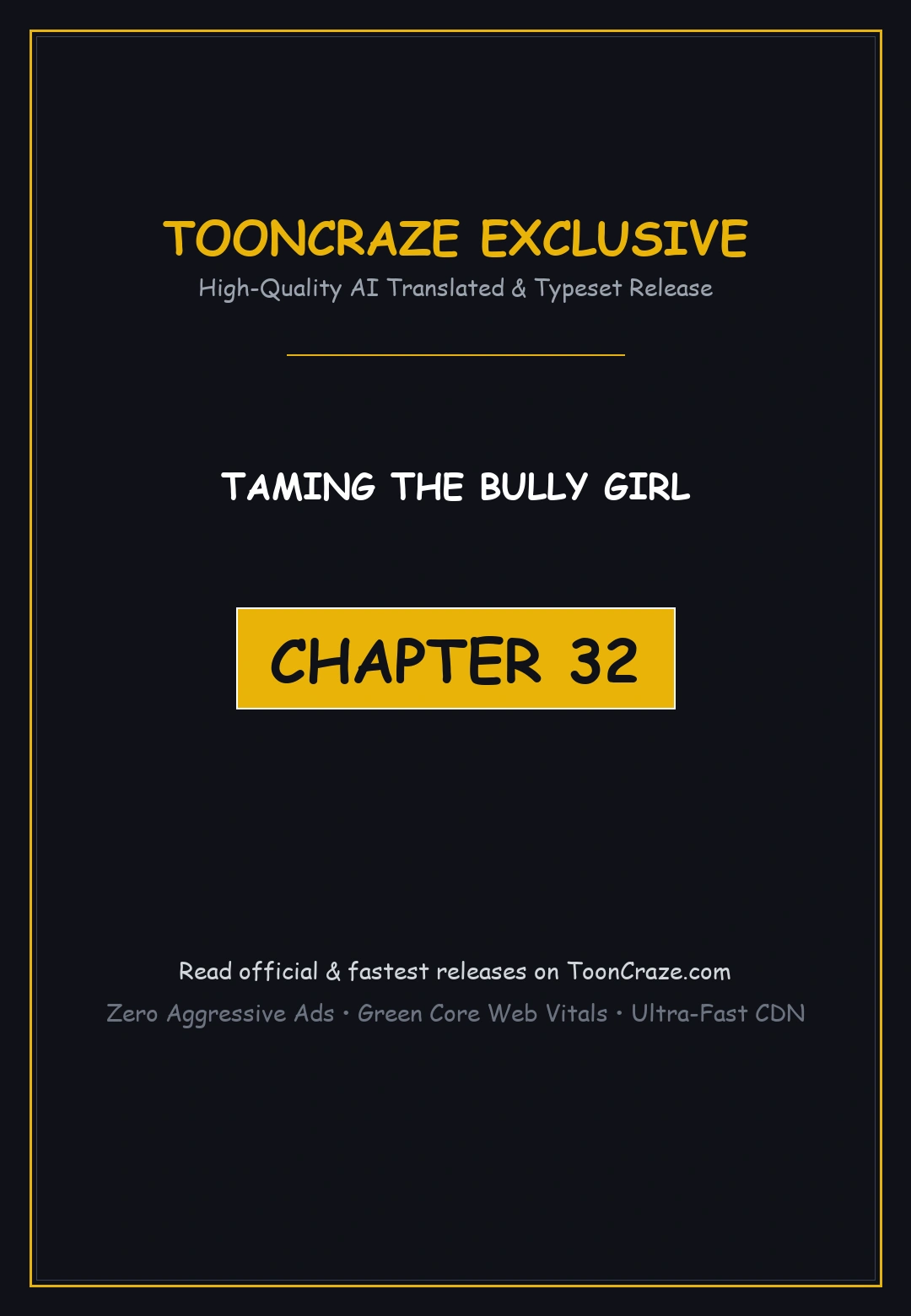Taming The Bully Girl Chapter 32 - Page 1