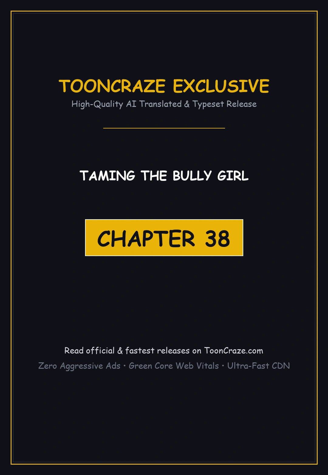 Taming The Bully Girl Chapter 38 - Page 1