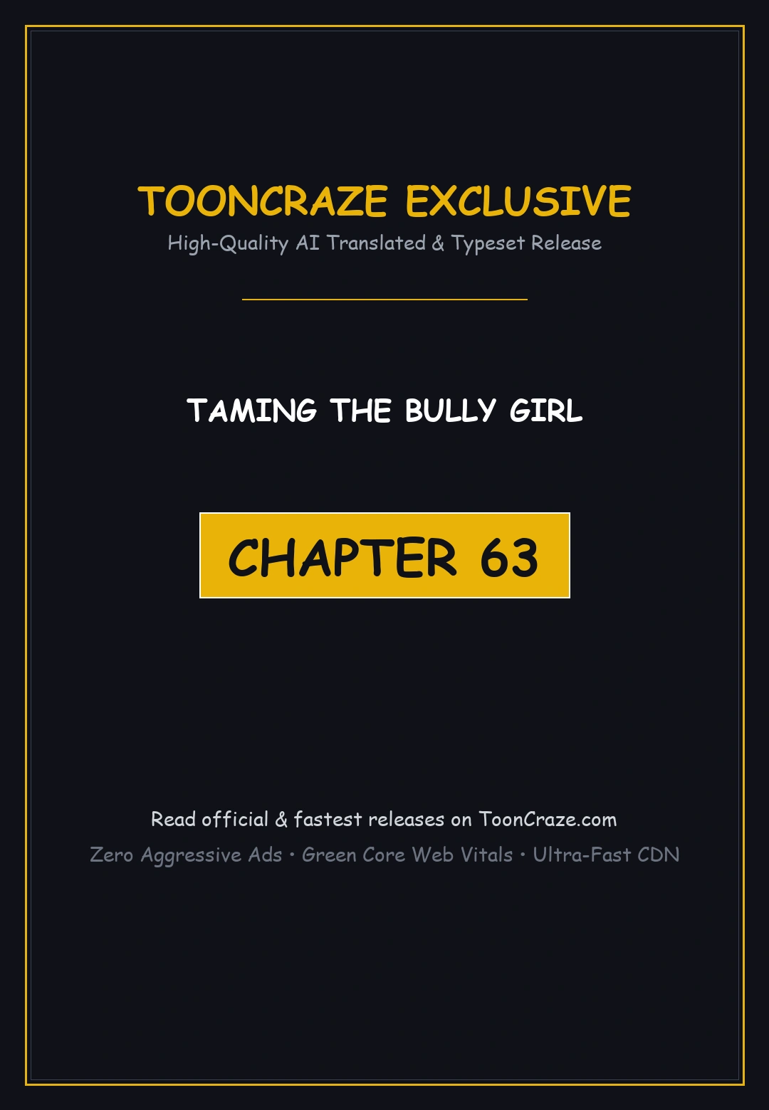 Taming The Bully Girl Chapter 63 - Page 1