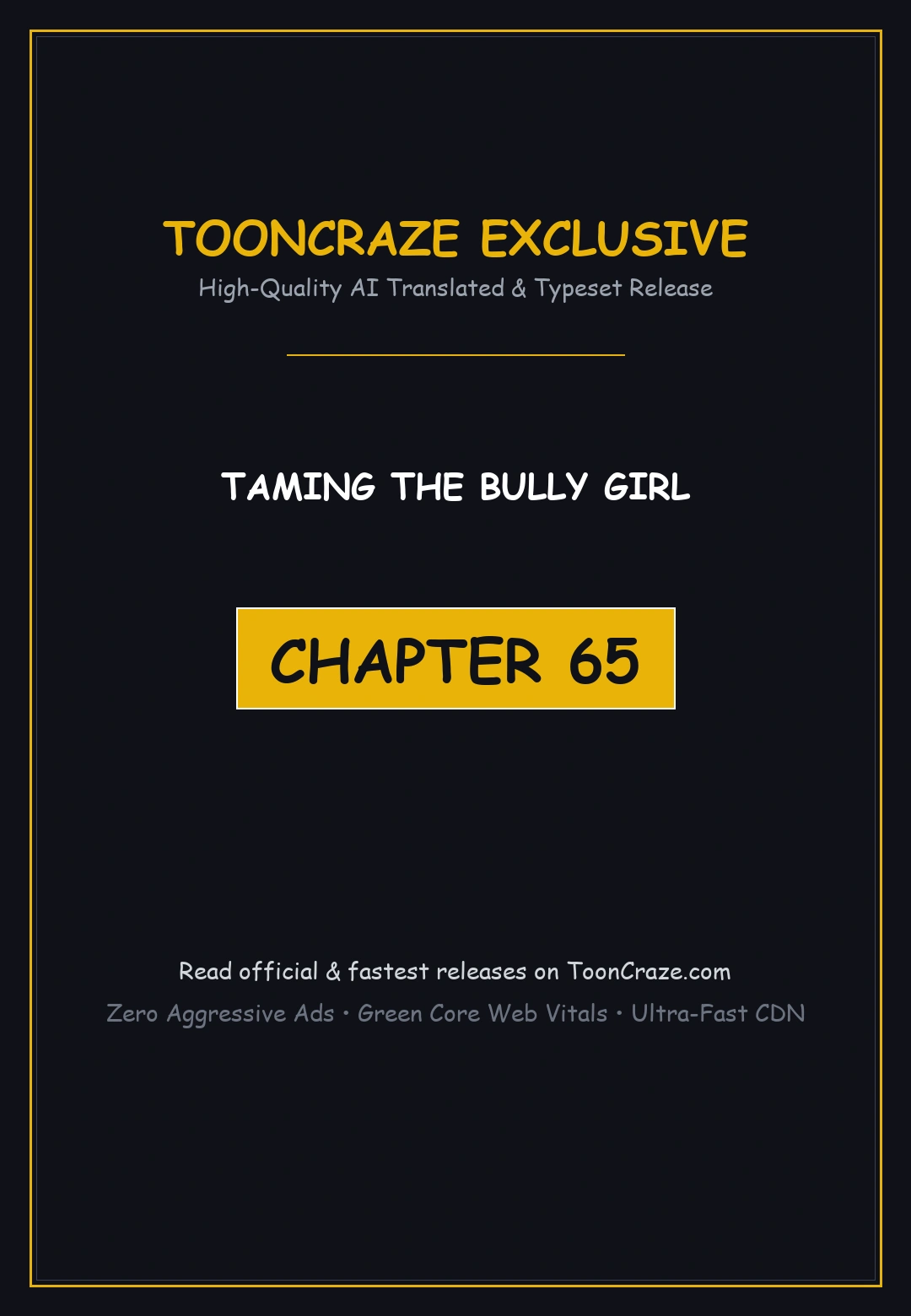 Taming The Bully Girl Chapter 65 - Page 1