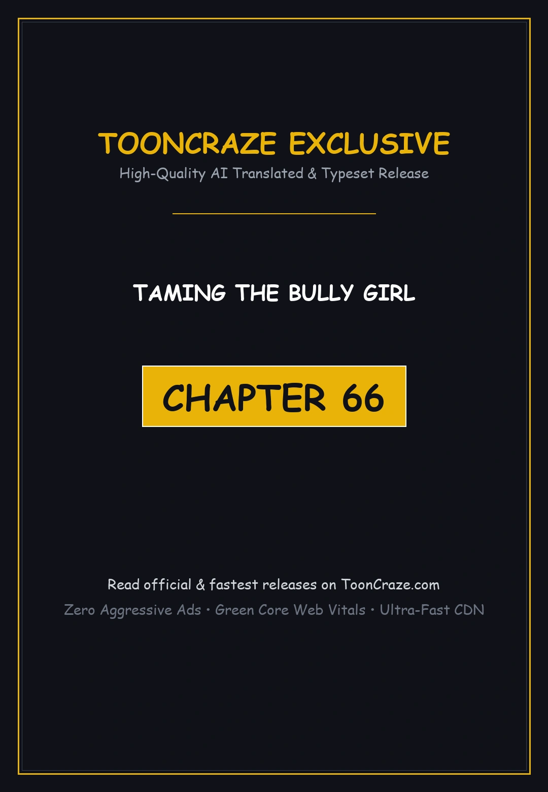 Taming The Bully Girl Chapter 66 - Page 1