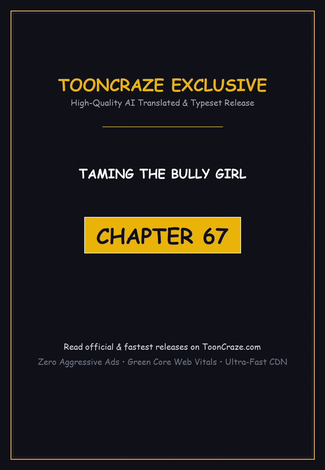 Taming The Bully Girl Chapter 67 - Page 1