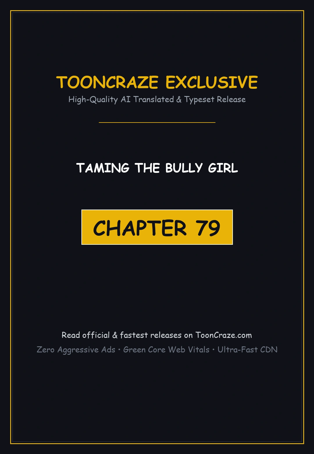 Taming The Bully Girl Chapter 79 - Page 1
