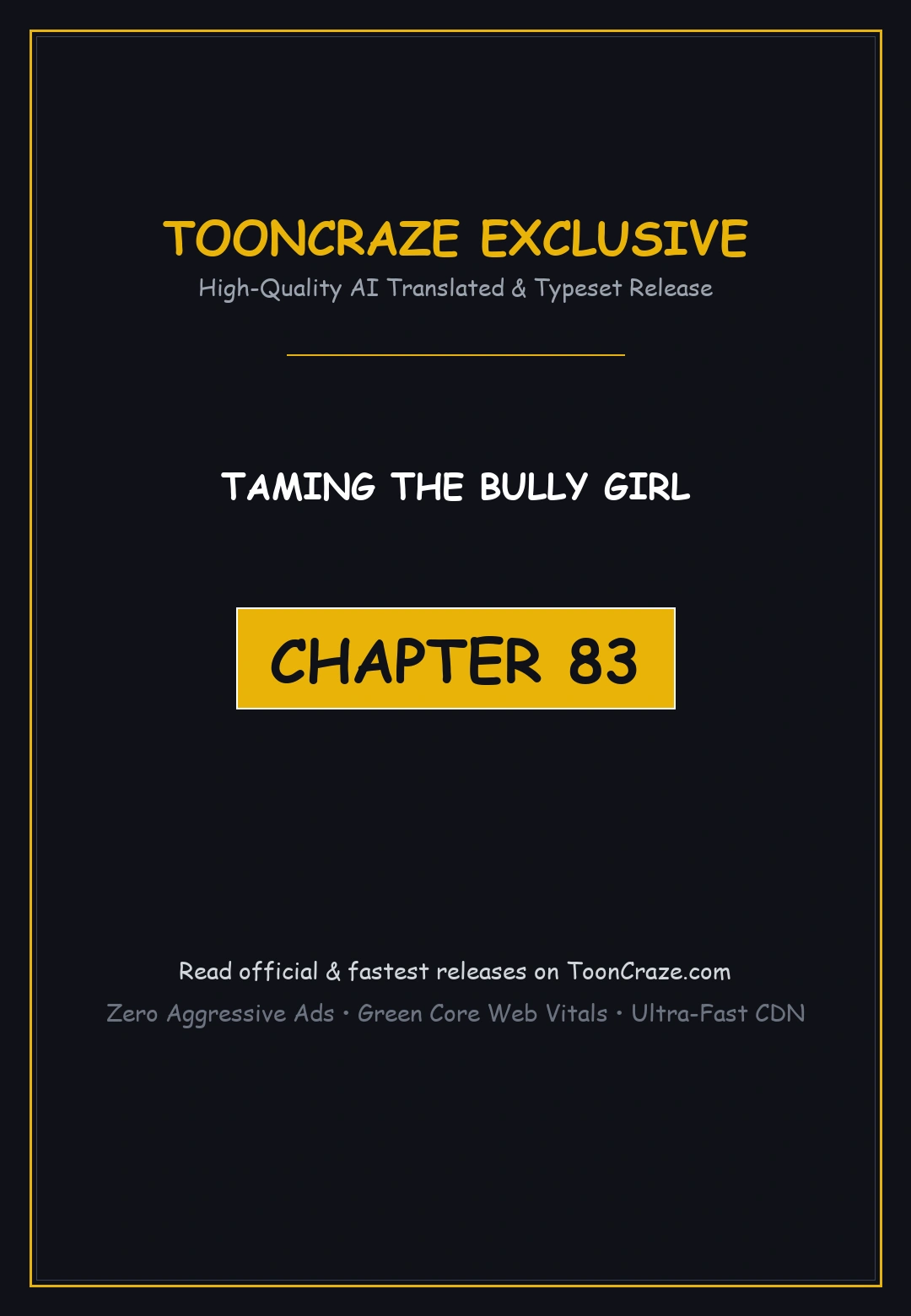 Taming The Bully Girl Chapter 83 - Page 1