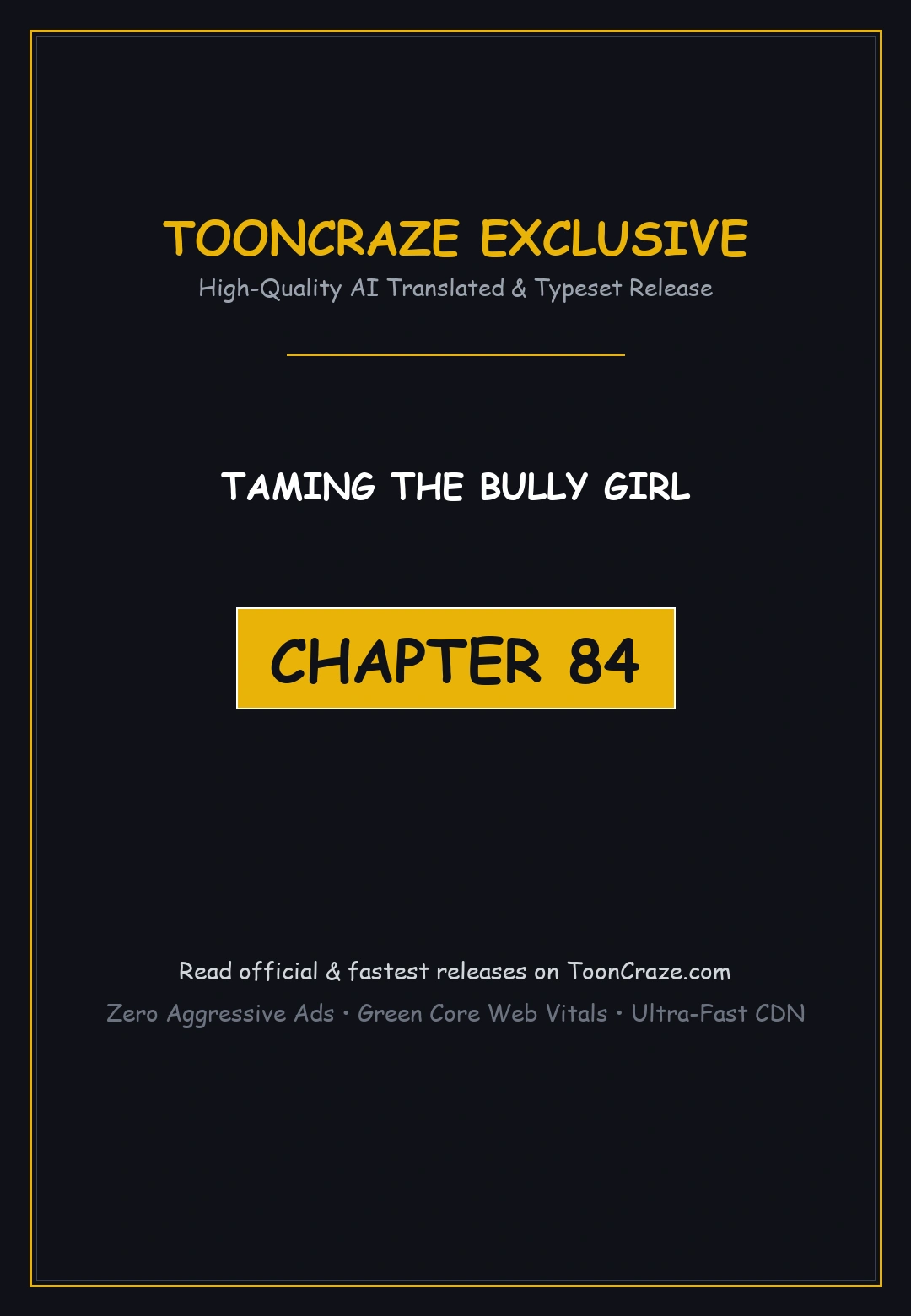 Taming The Bully Girl Chapter 84 - Page 1
