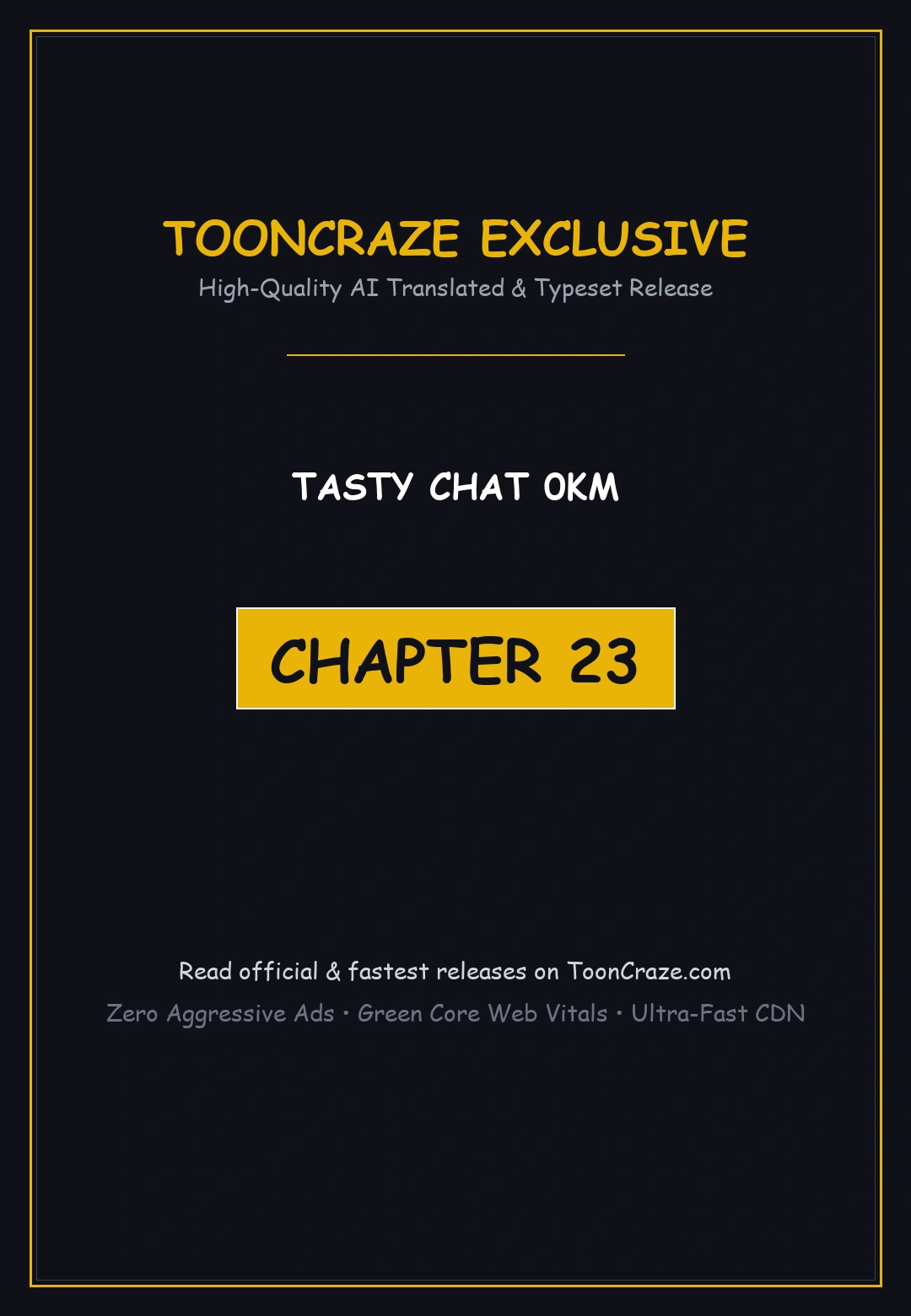 Tasty Chat 0km Chapter 23 - Page 1