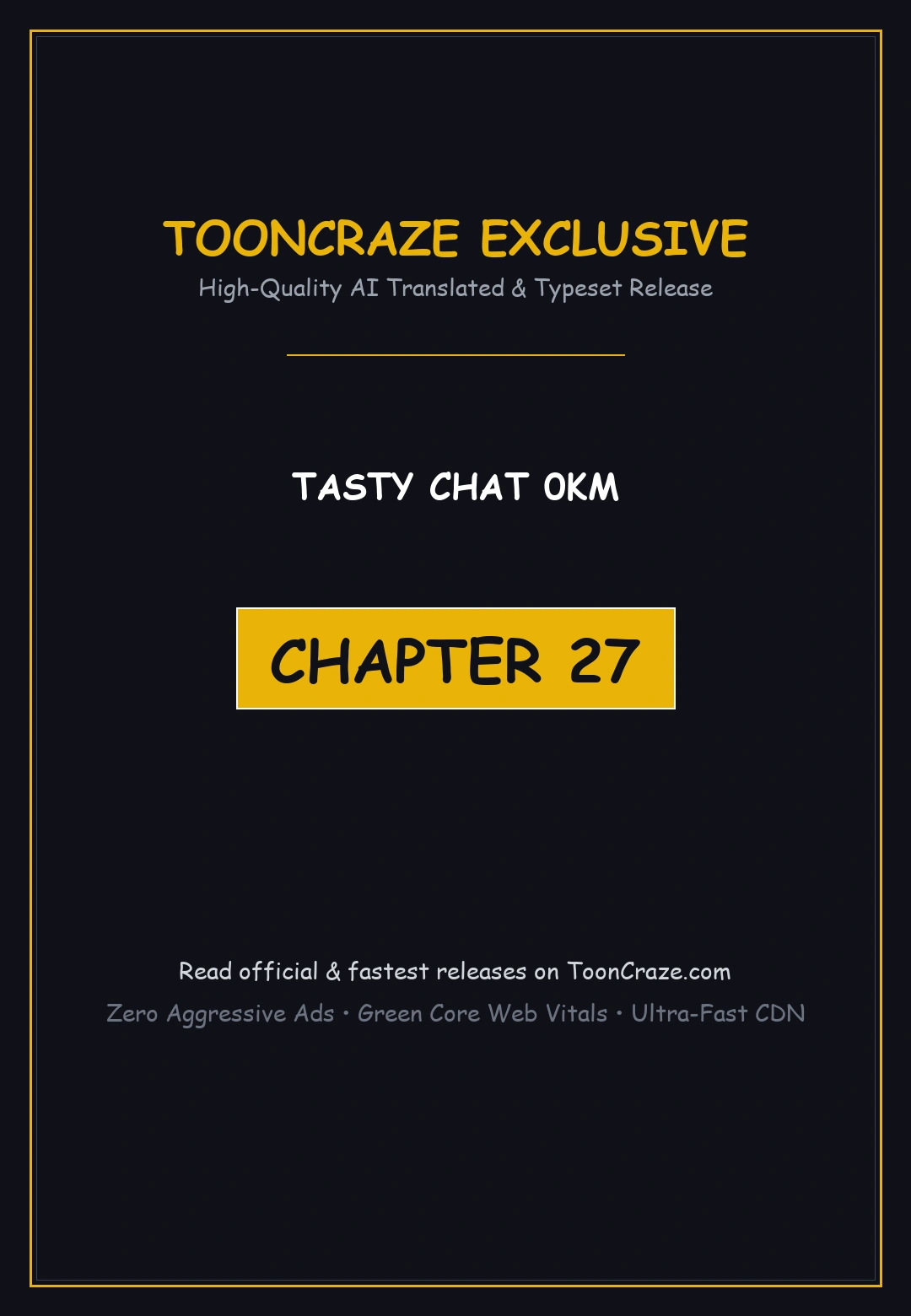 Tasty Chat 0km Chapter 27 - Page 1