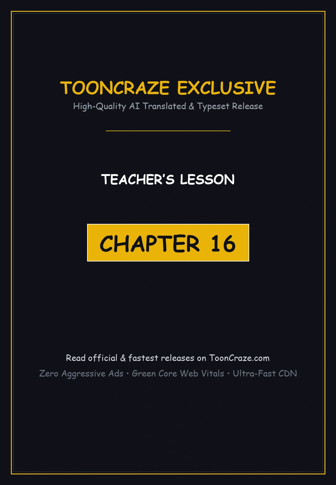 Teachers Lesson Manhwa Chapter 16 - Page 1