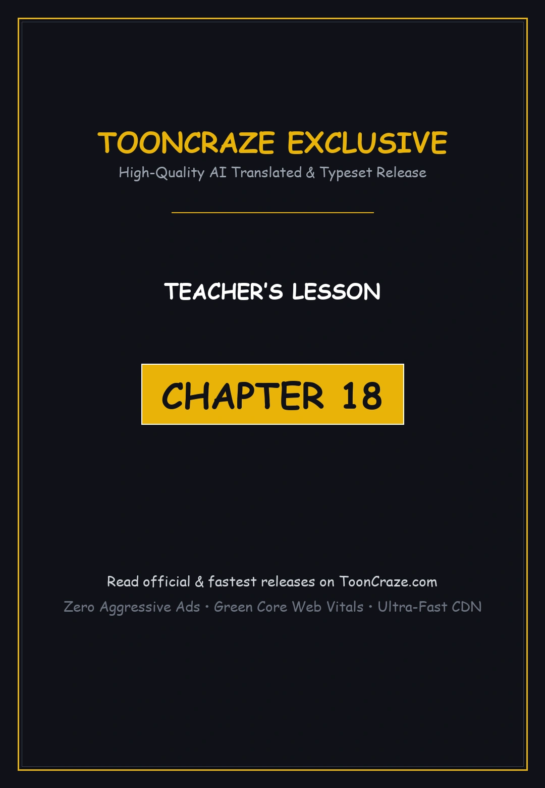 Teachers Lesson Manhwa Chapter 18 - Page 1