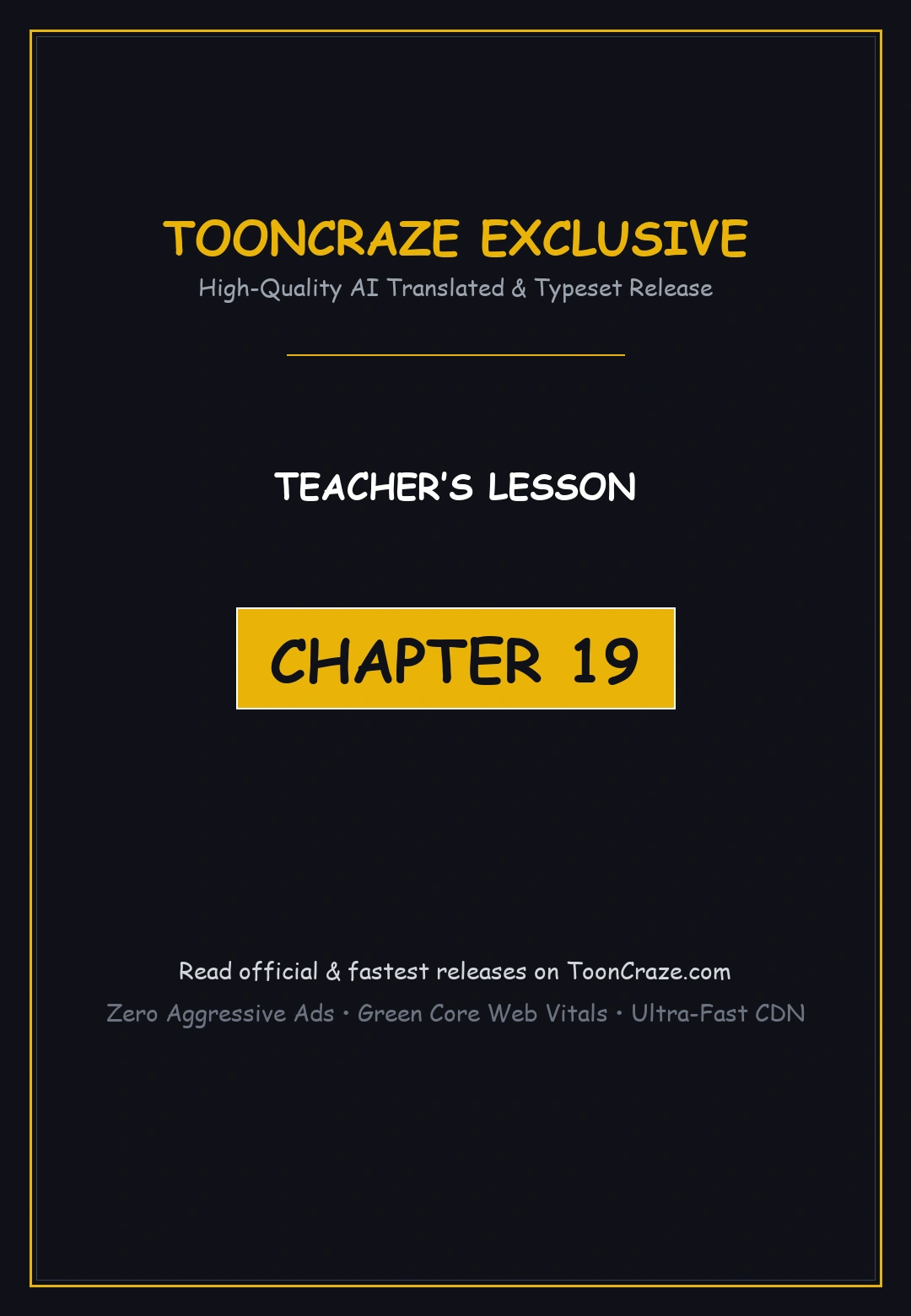 Teachers Lesson Manhwa Chapter 19 - Page 1