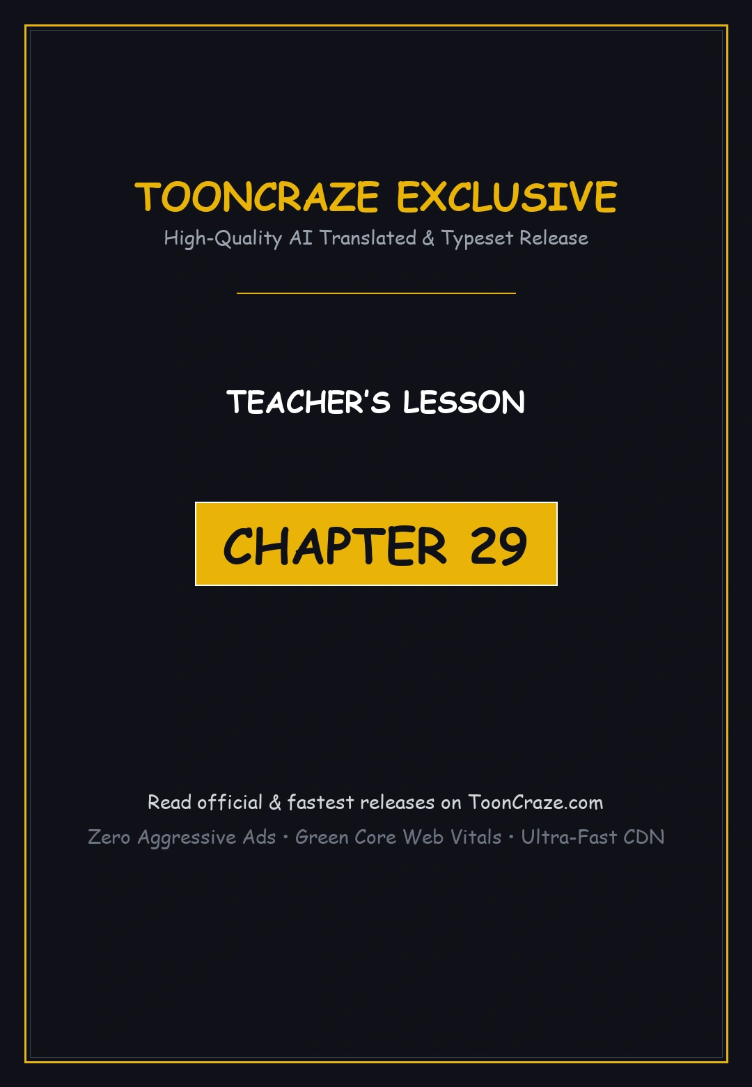 Teachers Lesson Manhwa Chapter 29 - Page 1