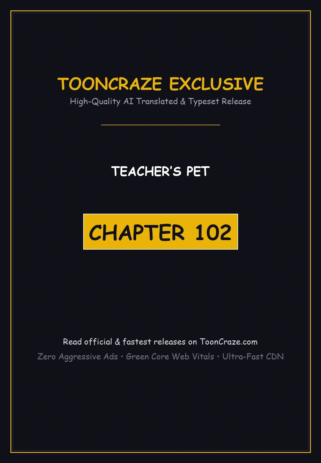 Teachers Pet Chapter 102 - Page 1
