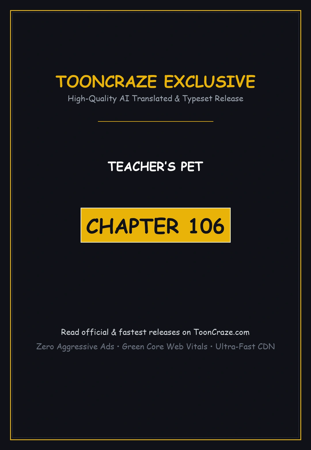 Teachers Pet Chapter 106 - Page 1