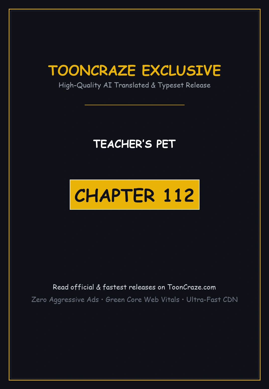 Teachers Pet Chapter 112 - Page 1