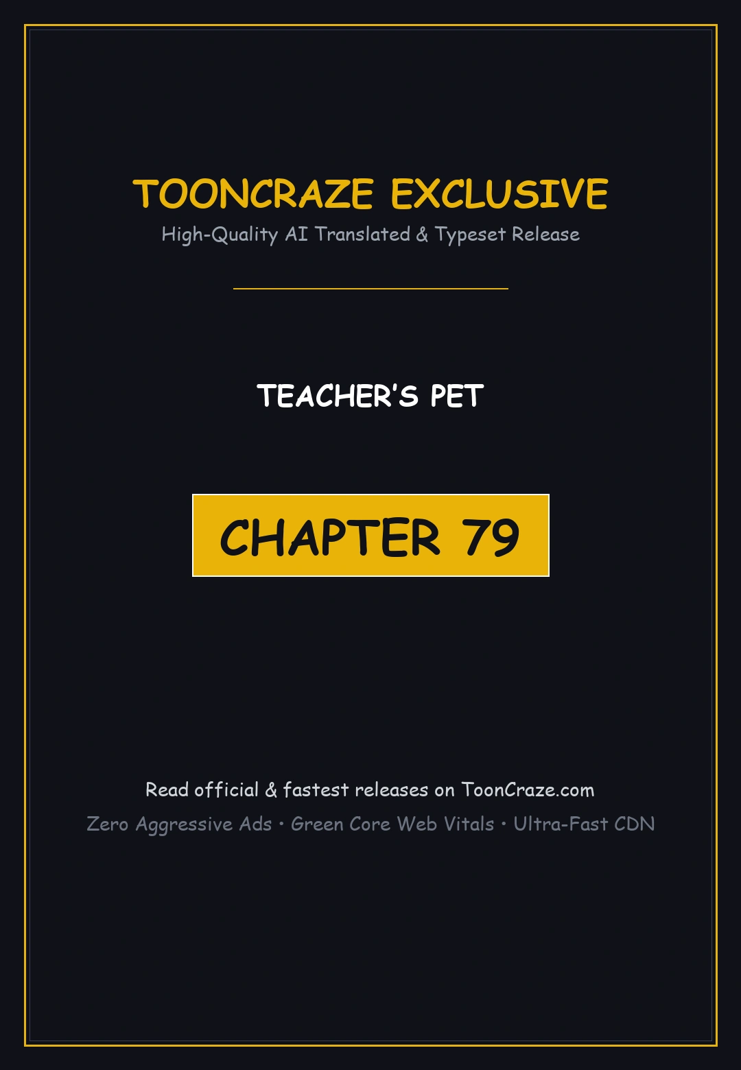 Teachers Pet Chapter 79 - Page 1