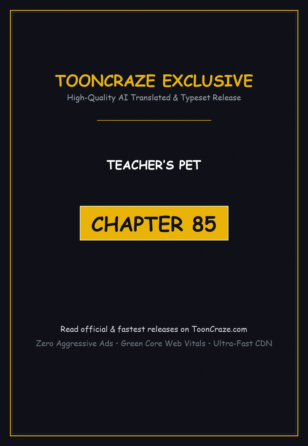 Teachers Pet Chapter 85 - Page 1