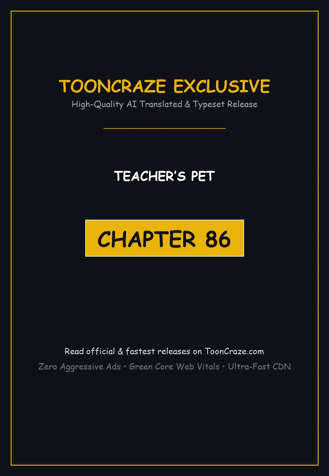Teachers Pet Chapter 86 - Page 1