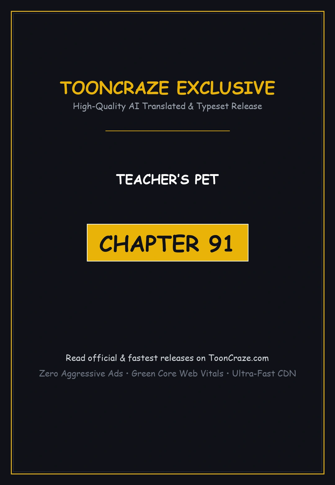Teachers Pet Chapter 91 - Page 1
