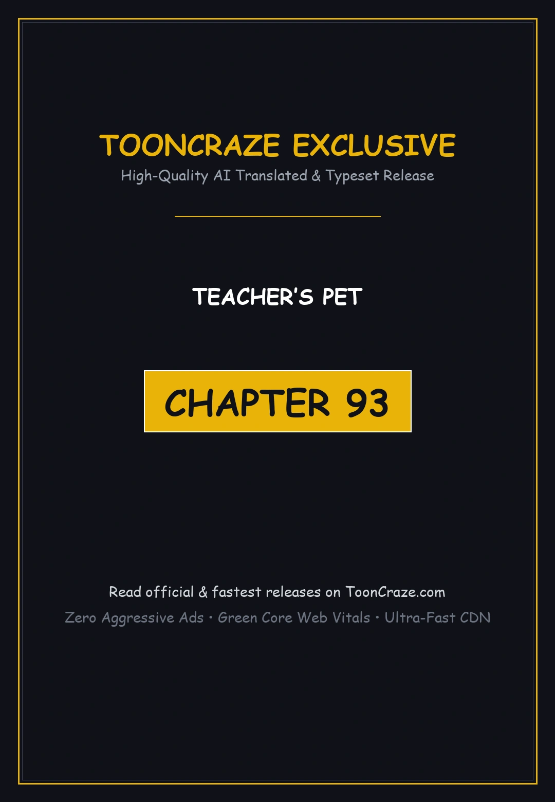 Teachers Pet Chapter 93 - Page 1