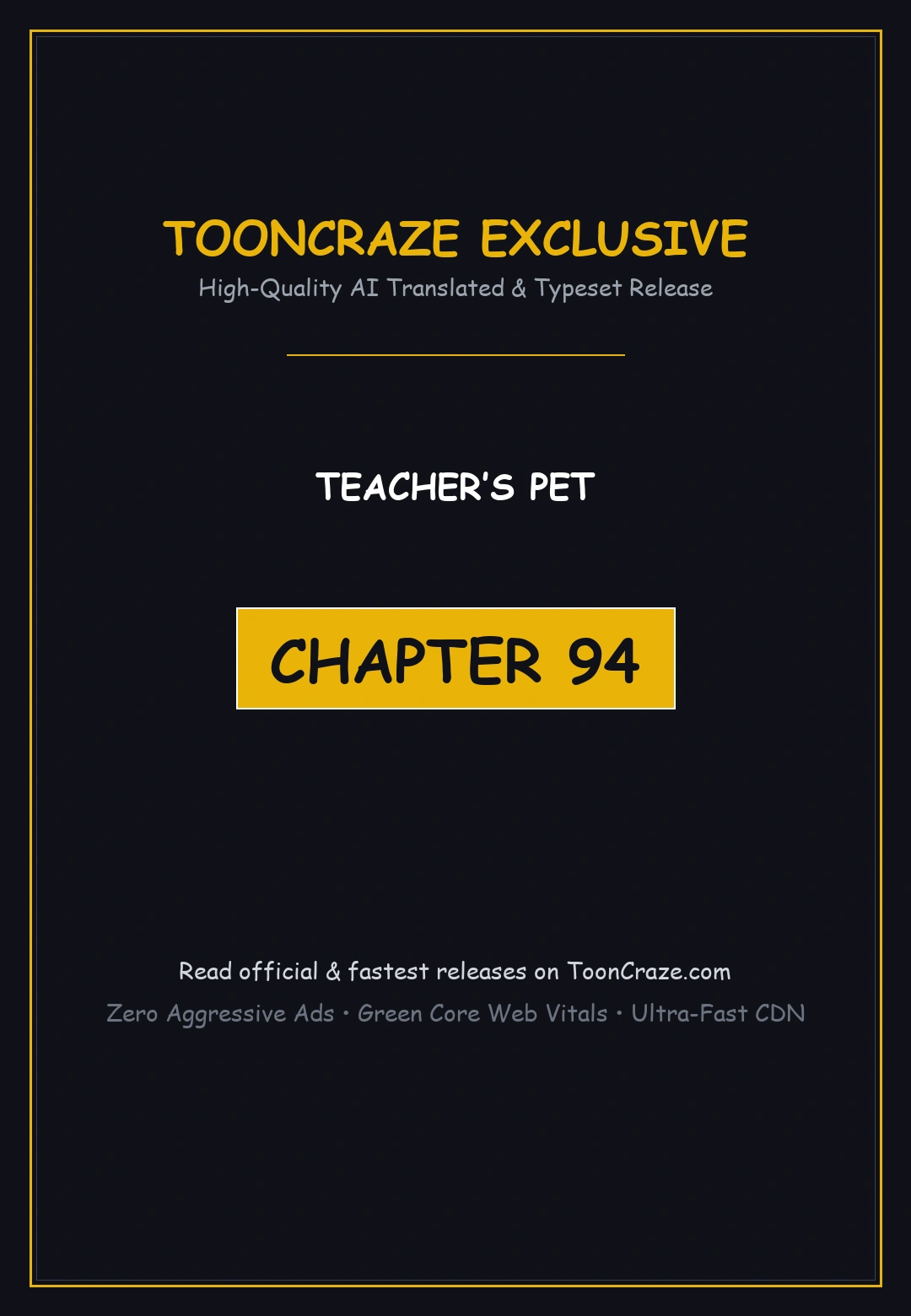 Teachers Pet Chapter 94 - Page 1